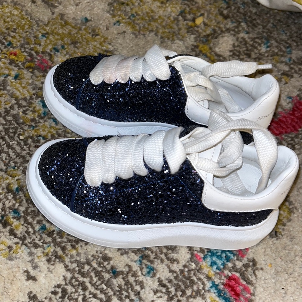 Alexander McQueen toddler girl sneakers size 9.5
